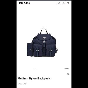 PRADA BACKPACK